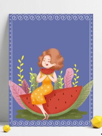 吃瓜小妹背景图,揭秘网络红人的魅力与影响力