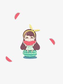 丹青吃瓜少女,揭秘吃瓜少女生活日常